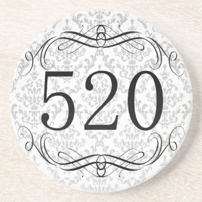 520 Area Code Beverage Coaster by AreaCodes