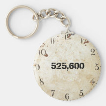 525,600 Minutes Key Chain