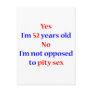 52 Pity Sex Postcards