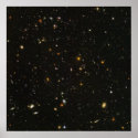 52"x52" (max) HUDF Hubble Ultra Deep Field posters