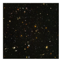 52"x52" (max) HUDF Hubble Ultra Deep Field posters