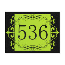 536 Area Code Postcard