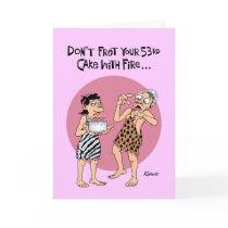 53rd Birthday Greeting Cards