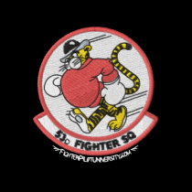 53rd TFS Polo W/F-15 and Callsign (Dark Polo) embroidered shirts