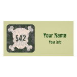 542 &amp; Crossbones Customized Photo Card