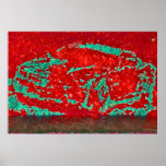 545 zcoloredchevylrg2 poster