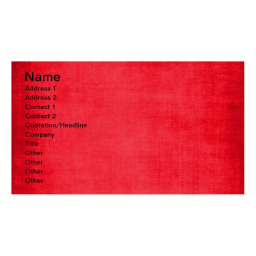 547_solid-red-paper SOLID RED BACKGROUND TEXTURE D Business Cards (front side)