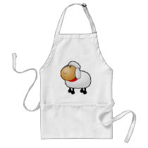 54-Free-Cartoon-Sheep-Clipart-Illustration Apron
