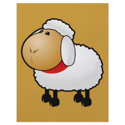 54-Free-Cartoon-Sheep-Clipart-Illustration Custom Flyer by CreativeColours
