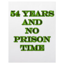 54 No prison time letterhead