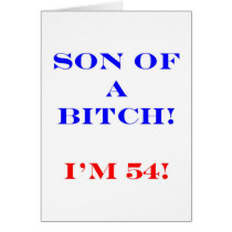 54 Son of a Bitch Card