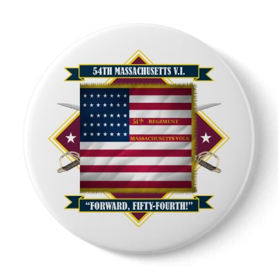 54th Massachusetts V.I. Buttons by monarch1