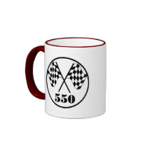550 Checkered Flags Mug