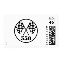 550 Checkered Flags Postage