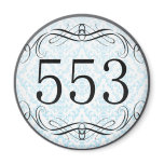 553 Area Code Magnets