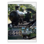 5542 Steam Locomotive Greeting Card