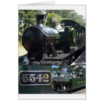 5542 Steam Locomotive cards by t3ck13 5542 Steam Locomotive cards