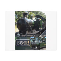 5542 Steam Locomotive postcards