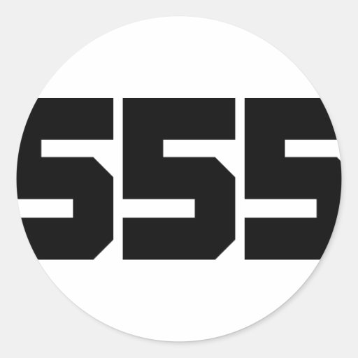 555 STICKERS