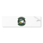 555th Fighter Squadron F-16C Block 40E Bumper Sticker
