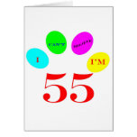 55 Balloons Card