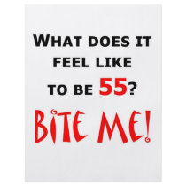 55 Bite Me! flyers