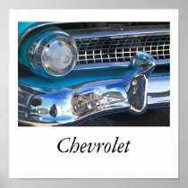 55 Chevrolet Poster