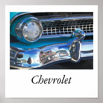 55 Chevrolet Poster by maupvil