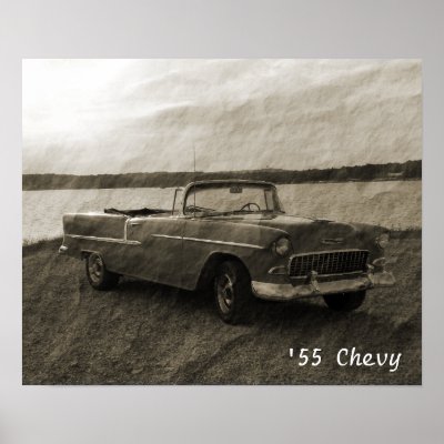 '55 Chevy Poster by katie37