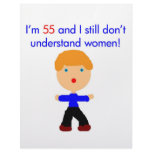 55 Don't understand women Letterhead Template