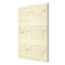 55 Manufactures 1890 Gallery Wrapped Canvas
