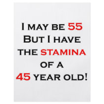 55 stamina flyer