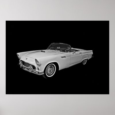 55 T Bird Poster by gcsmith