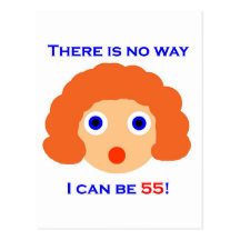 55 There is no way Postcard