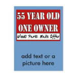 55 Year Old, One Owner - Needs Parts, Make Offer Post Cards