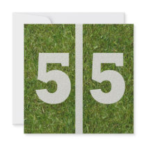 55th Birthday Invitation