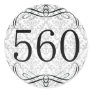 560 Area Code Sticker