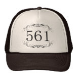 561 Area Code Trucker Hats