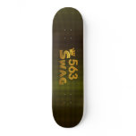 563 Area Code Swag Skate Deck