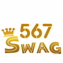 567 Area Code Swag Acrylic Cut Out