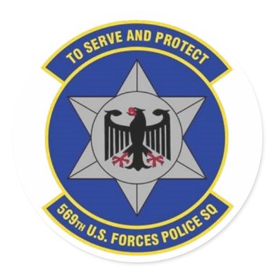 569th USFPS Decal Round Sticker by sfman569