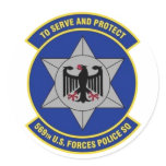 569th USFPS Decal Round Sticker