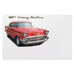 57 Chevy BelAir stationery