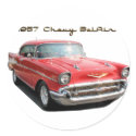 57 Chevy Belair sticker