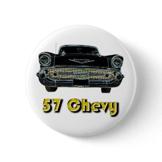 57 Chevy Button button
