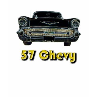 57 Chevy Kid's T-Shirt shirt