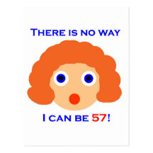 57 There is no way Post Cards