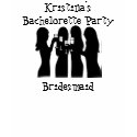 58192, Party Girl Bachelorette Party (Bridesmaid) shirt