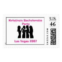 58192, Party Girls Bachelorette Party Las Vegas 20 Postage