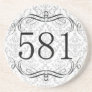 581 Area Code Drink Coaster